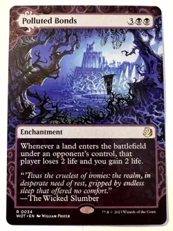 Polluted Bonds Normal R Wilds of Eldraine: Enchanting Tales 34 NM - Image 1