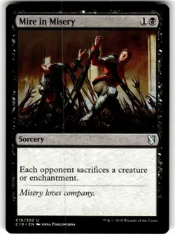 Mire in Misery Commander 2019 Regular MTG - Image 1