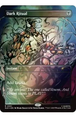 Sealed FOIL Magic The Gathering Secret Lair Spider-Man Venom Unleashed (Colors) - Image 5