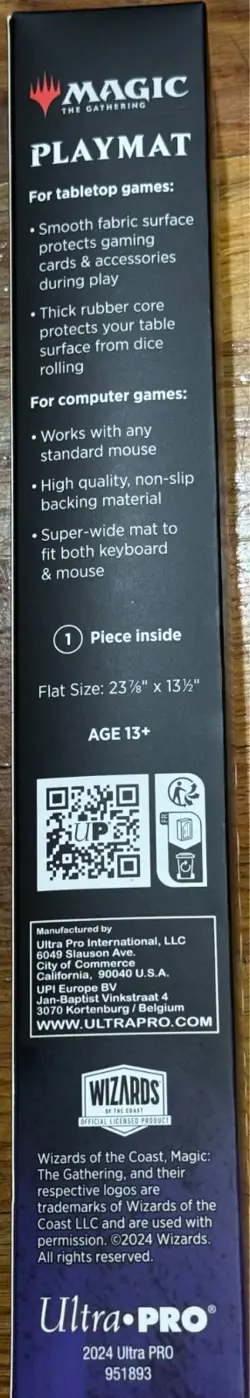 FINAL FANTASY Double Sided Playmat for Magic: The Gathering Sephiroth - Image 2