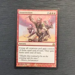 Insurrection NM Commander CMD Red Rare ENGLISH MTG - Image 1