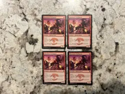 Monastery Swiftspear x4 - Magic the Gathering Mtg Monastery Swiftspear Playset - Image 1