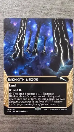 Inkmoth Nexus (Mythic Borderless) #20 EOE Stellar Sights MTG NM - Image 1