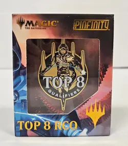 *Sealed RCQ Top 8 Pinfinity Jace, the Perfected Mind Pin* Magic MTG -Kid Icarus- - Image 1