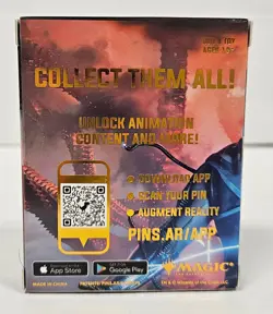 *Sealed RCQ Top 8 Pinfinity Jace, the Perfected Mind Pin* Magic MTG -Kid Icarus- - Image 2