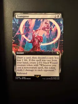 Transpose Commander: Final Fantasy Extended Art Rare - Image 1