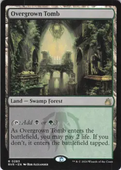 MTG Overgrown Tomb (243) | NM | Ravnica Remastered {RVR} - Image 1