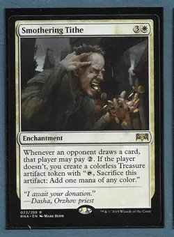 2 Smothering Tithe Ravnica Allegiance (RNA) #22 Near Mint Never Played MTG - Image 1