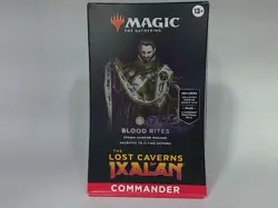 MTG Commander Lost Caverns Of Ixalan Blood Rites Black Deck Magic The Gathering - Image 1