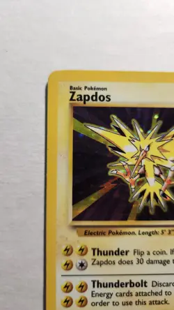 1999 Zapdos 16/102 - Base Set Holo Rare - Pokemon TCG - MP - Image 5