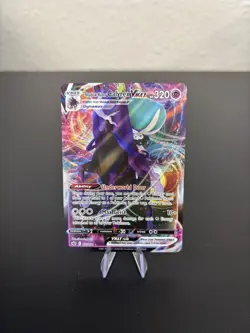 Pokemon TCG Shadow Rider Calyrex Vmax Chilling Reign 075/198 Ultra Rare NM. - Image 1