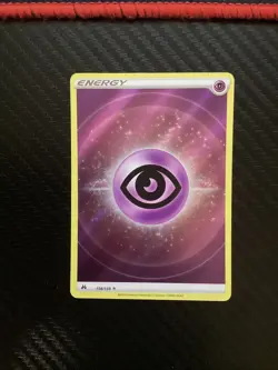 Psychic Energy (Texture Full Art) 156/159 Crown Zenith Ultra Rare Pokemon TCG NM - Image 1