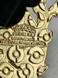 Mega Rayquaza Collector's Pin 2015 Metal Enamel Pin Roaring Skies Pokemon TCG - Image 3