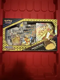 Pokemon Crown Zenith Pikachu VMAX Premium Collection Factory Sealed - Image 1