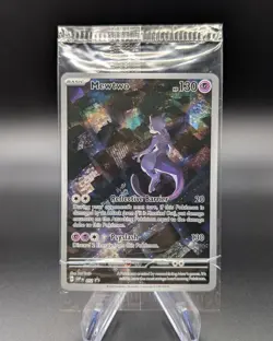 Mewtwo 052 - Scarlet & Violet 151 Promo SEALED - Holo Full Art - Pokemon TCG NM - Image 1