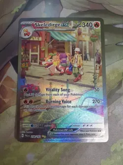 Pokemon TCG Skeledirge EX 258/193 Special Illustration Rare Paldea Evolved NM - Image 1