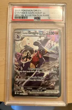 Pokemon 2025 Cynthias Garchomp ex 232/182 SIR Destined Rivals GEM MINT PSA 10 - Image 1