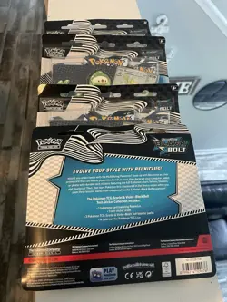 LOT OF 4x Black Bolt Tech Sticker Collection - TCG Pokemon Sealed New - Image 3