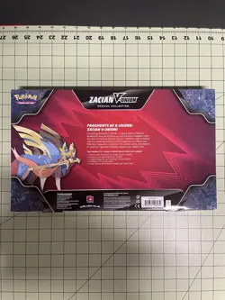 Pokemon TCG: Zacian V-Union Special Collection Factory Sealed Box Evolving Skies 820650809071 - Image 2