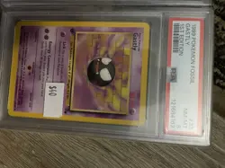 1st Edition Haunter and Gastly Pokemon Base Set 1999 PSA 8 For Both - Image 3