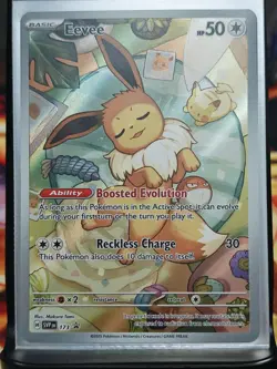Eevee SVP 173 Prismatic Evolutions Black Star Promo Pokemon TCG NM/M - Image 1