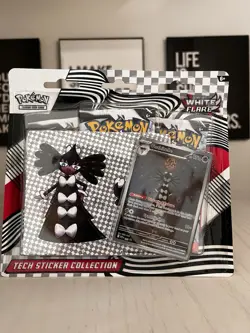 Pokemon White Flare 3-Pack Tech Sticker Collection SV10.5 - Image 1