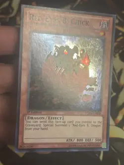 Yugioh: Red-Eyes B. Chick - LCJW-EN038 - Super Rare - 1st Edition - MP - Image 3