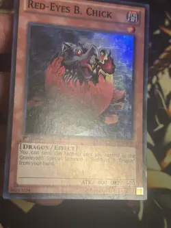 Yugioh: Red-Eyes B. Chick - LCJW-EN038 - Super Rare - 1st Edition - MP - Image 5