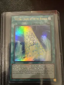 Yugioh! - Freezing Chains of the Ice Barrier - BLTR-EN103 - Ultra Rare - 1st Ed. - Image 1