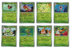 Pokemon Stellar Crown Complete Reverse Holo Set 125 Cards - Image 1