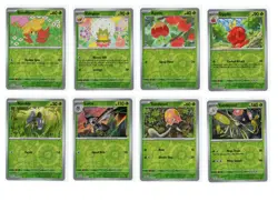 Pokemon Stellar Crown Complete Reverse Holo Set 125 Cards - Image 2