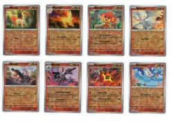 Pokemon Stellar Crown Complete Reverse Holo Set 125 Cards - Image 3