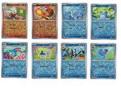 Pokemon Stellar Crown Complete Reverse Holo Set 125 Cards - Image 4