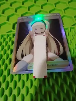 Lillie Trainer Goddess Anime Waifu Poke Foil Collectible Trading Card PEEKA BOO - Image 1