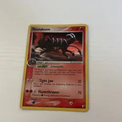 Houndoom - 7/115 - Pokemon Ex Unseen Forces Holo Card NM - Image 1