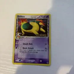 Quilava (Delta Species) 36/101 Dragon Frontiers Reverse Holo Pokemon Card - Image 2