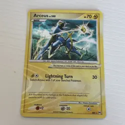 Arceus LV.100 AR6 Holo Rare Pokemon Card Lightly Played - Image 1