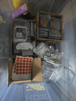 Magic: The Gathering Bulk Card Lot with Holographic Stickers - Image 1