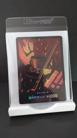Sabo Texured Foil Don Japanese PRB01 One Piece Card - Image 2