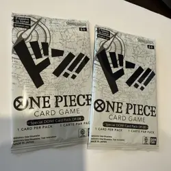 One Piece Card Game Special Don!! Card Pack DP-08 Sealed x2 Packs - Image 2