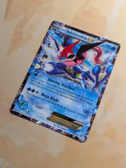 Pokemon TCG Ash-Greninja EX XY Black Star Promo XY133 Holo Card TCG Regular Size - Image 3