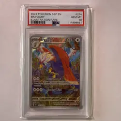 Pokemon TCG Braviary Illustration Rare Card 214/191 Surging Sparks PSA 10 - Image 1