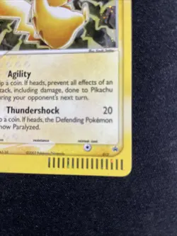 Pikachu Promo # 012, 2003 Nintendo Promos e-Card for e-Reader Holo, NM - Image 3