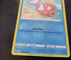 Magikarp 039/192 Reverse Holo Rebel Clash Pokemon Card LP - Image 2