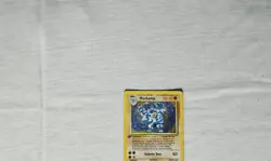 Machamp 1st Edition Holo Rare Pokemon Card #8 Base Set - Image 3
