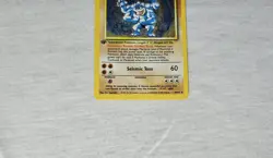 Machamp 1st Edition Holo Rare Pokemon Card #8 Base Set - Image 4