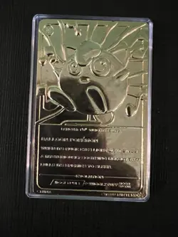 Pokemon Jigglypuff 23K Gold Plated Trading Card with COA 1999 - Image 2