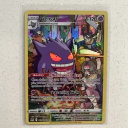 Gengar TG06/TG30 Swsh11: Lost Origin Trainer Gallery Holo NM Pokemon Card - Image 1