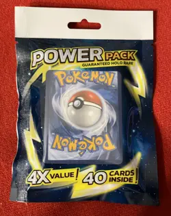 Pokemon Power Packs 40 Cards Per Pack X3 Guaranteed 1 Holo Rare Per Pack - Image 2