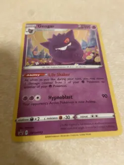 Pokemon Promo Card - Gengar SWSH052 SWSH: Sword & Shield Promo Cards Holo - Image 1